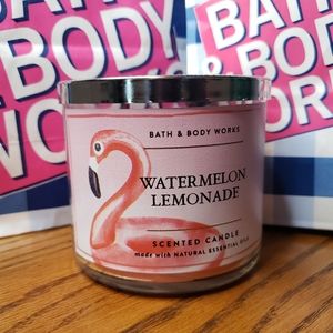 Bath & Body Works Watermelon Lemonade 3-Wick Candle